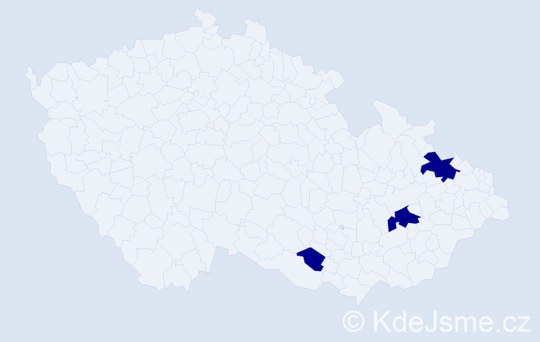 Příjmení: 'Raschendorferová', počet výskytů 3 v celé ČR