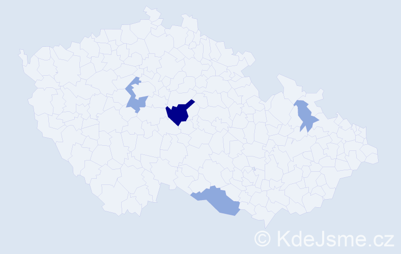 Příjmení: 'Barenčík', počet výskytů 12 v celé ČR