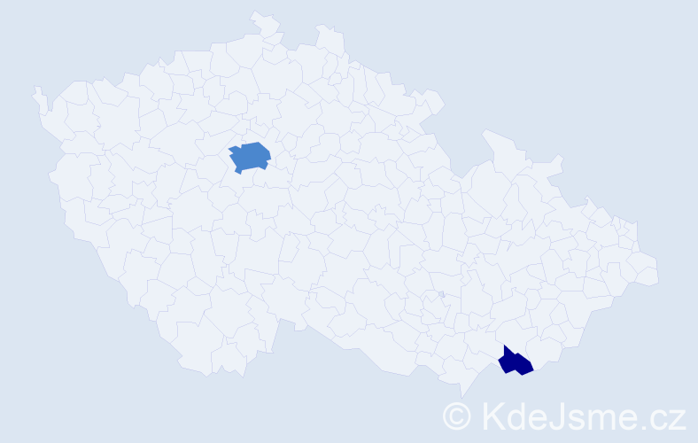 Příjmení: 'Reichsfeld', počet výskytů 4 v celé ČR