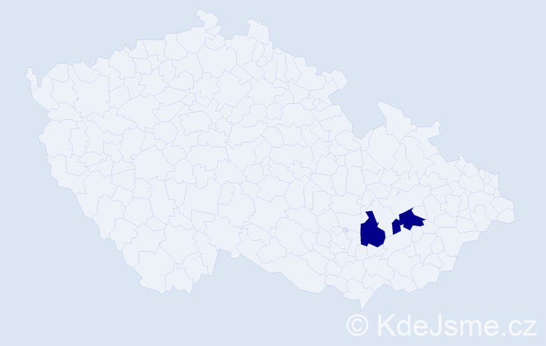 Příjmení: 'Ivoňáková', počet výskytů 2 v celé ČR