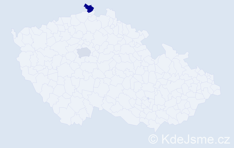 Příjmení: 'Krivonosova', počet výskytů 2 v celé ČR