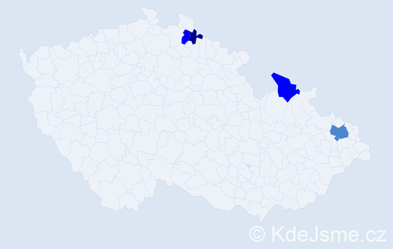 Příjmení: 'Pavlidisová', počet výskytů 8 v celé ČR