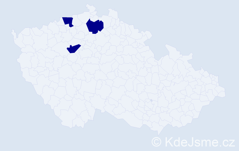 Příjmení: 'Darbinjanová', počet výskytů 3 v celé ČR