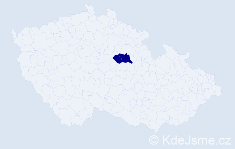 Příjmení: 'Chochlová', počet výskytů 2 v celé ČR