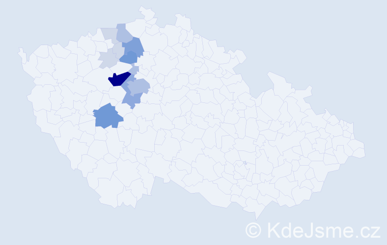 Příjmení: 'Barášek', počet výskytů 41 v celé ČR