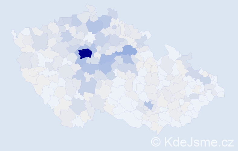 Příjmení: 'Barešová', počet výskytů 1683 v celé ČR