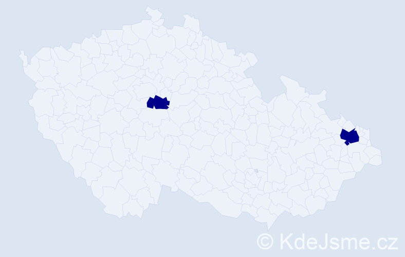 Příjmení: 'Abadžjanová', počet výskytů 4 v celé ČR