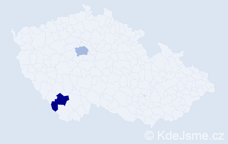 Příjmení: 'Basanda', počet výskytů 4 v celé ČR