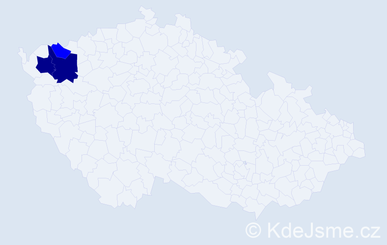 Příjmení: 'Karliczek', počet výskytů 8 v celé ČR