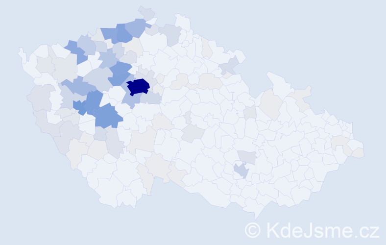 Příjmení: 'Bernášek', počet výskytů 382 v celé ČR