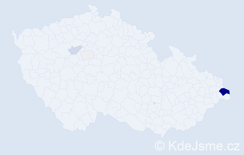 Příjmení: 'Cankovová', počet výskytů 11 v celé ČR