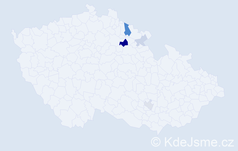 Příjmení: 'Leplt', počet výskytů 10 v celé ČR