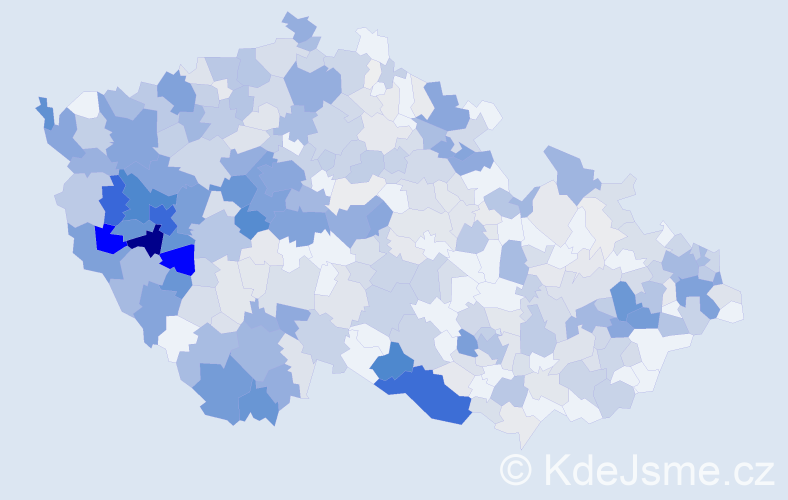 Příjmení: 'Radová', počet výskytů 2334 v celé ČR