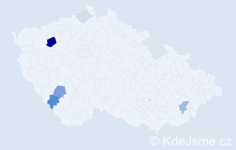 Příjmení: 'Holfeld', počet výskytů 14 v celé ČR