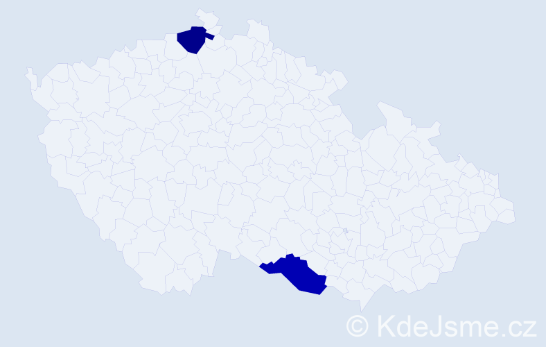 Příjmení: '"Dao Khac"', počet výskytů 2 v celé ČR