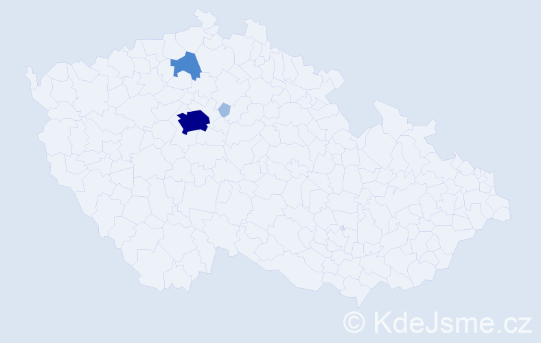 Příjmení: 'Solomin', počet výskytů 7 v celé ČR