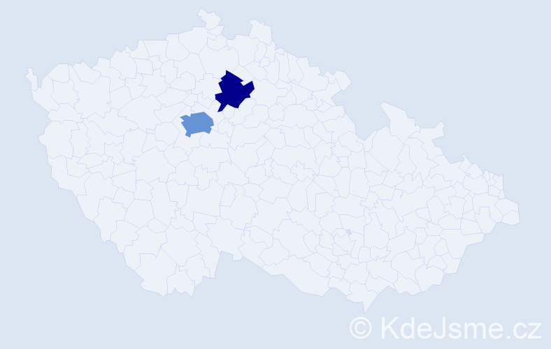 Příjmení: 'Rogatynskyy', počet výskytů 4 v celé ČR