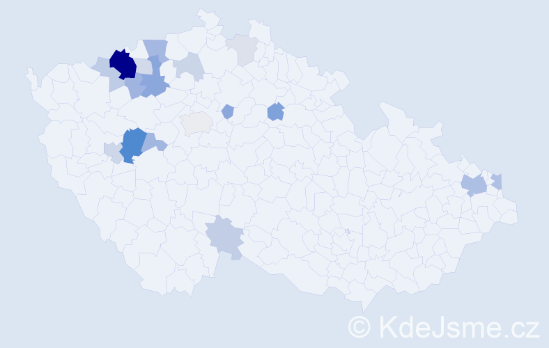 Příjmení: 'Adiová', počet výskytů 48 v celé ČR