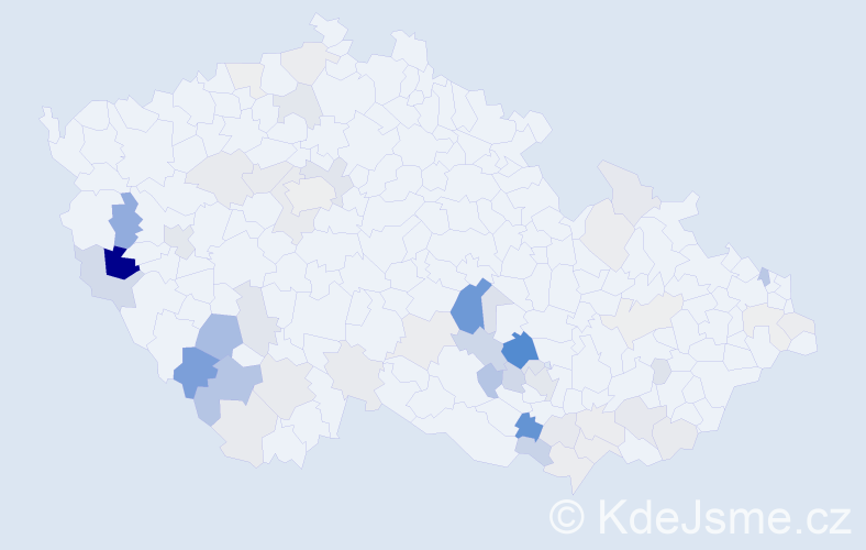 Příjmení: 'Matulková', počet výskytů 148 v celé ČR