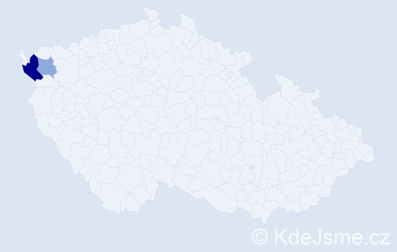 Příjmení: 'Moghrani', počet výskytů 14 v celé ČR