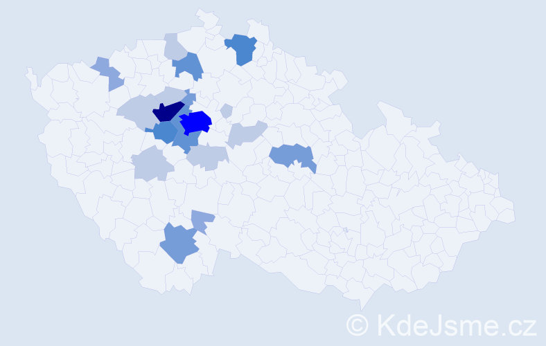 Příjmení: 'Fechtner', počet výskytů 56 v celé ČR