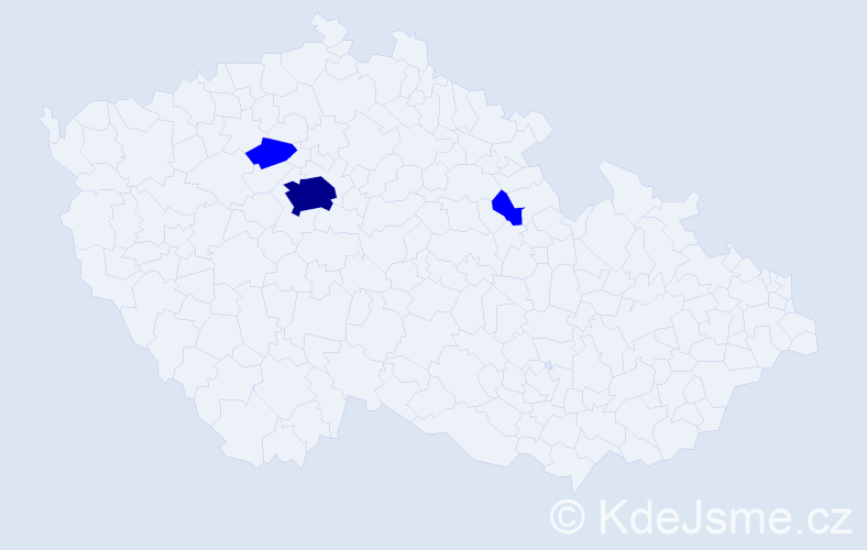 Příjmení: 'Inguortová', počet výskytů 4 v celé ČR