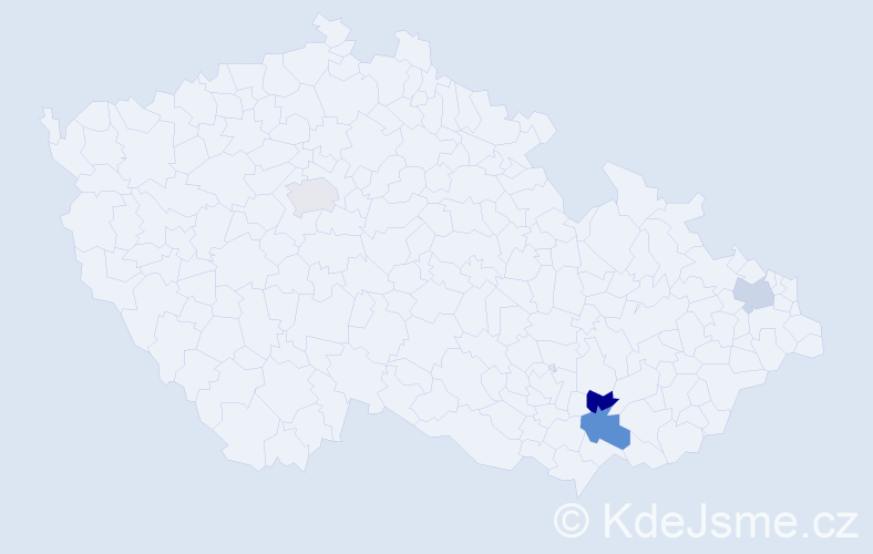 Příjmení: 'Kölbel', počet výskytů 9 v celé ČR