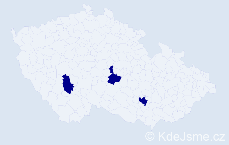 Příjmení: 'Vincensová', počet výskytů 6 v celé ČR