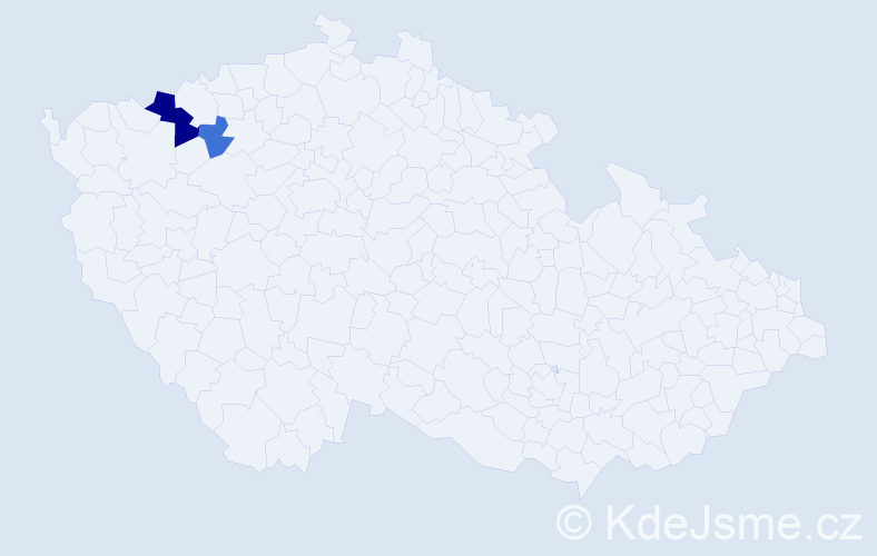 Příjmení: 'Fudaly', počet výskytů 4 v celé ČR