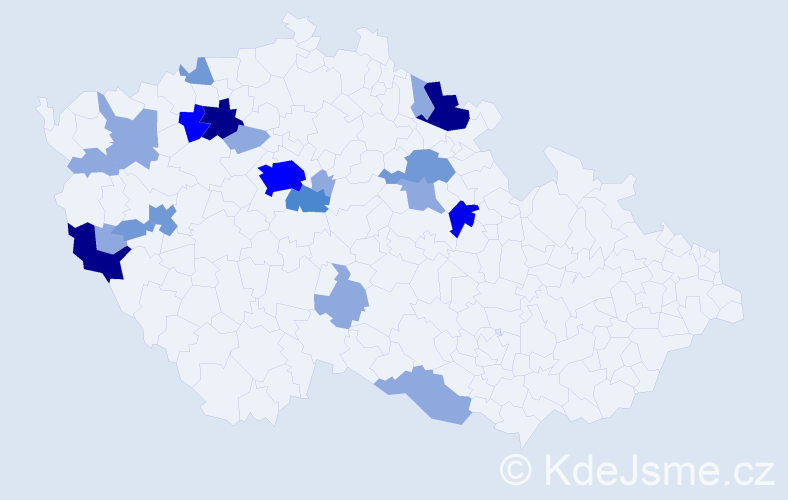 Příjmení: 'Strasser', počet výskytů 51 v celé ČR