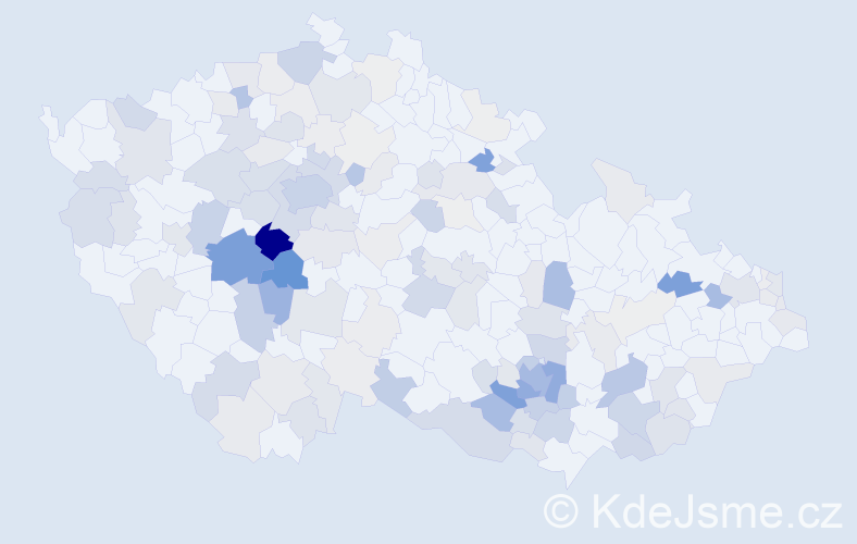 Příjmení: 'Máša', počet výskytů 526 v celé ČR