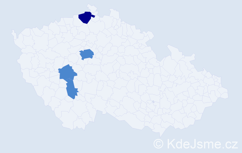 Příjmení: 'Lipkovics', počet výskytů 6 v celé ČR