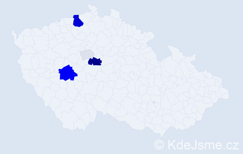 Příjmení: 'Röhrl', počet výskytů 8 v celé ČR