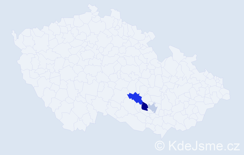 Příjmení: 'Karmasínová', počet výskytů 3 v celé ČR