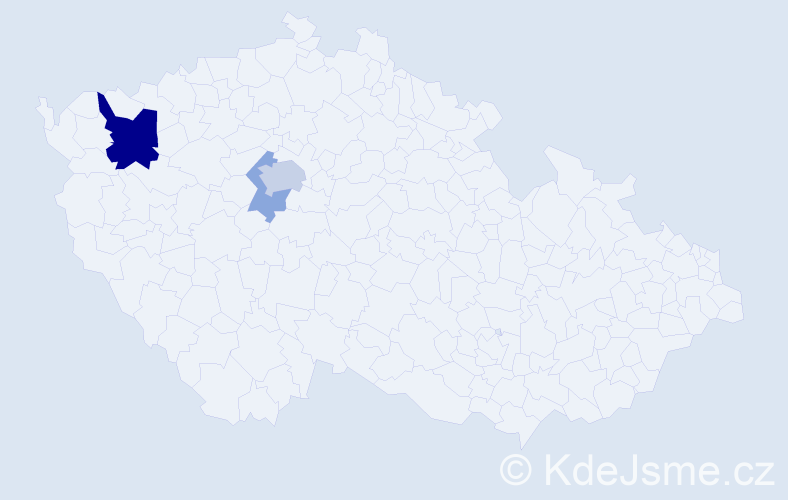 Příjmení: 'Struhač', počet výskytů 8 v celé ČR