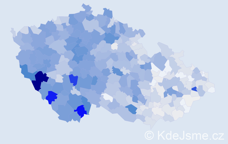 Příjmení: 'Janda', počet výskytů 5140 v celé ČR