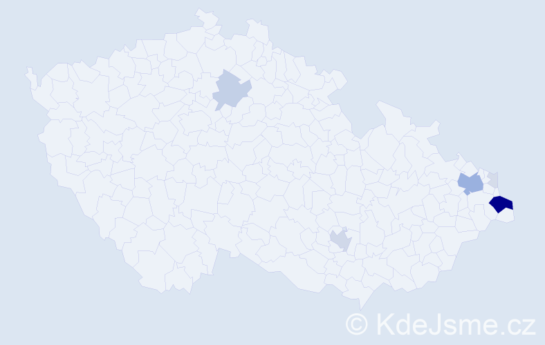 Příjmení: 'Ascher', počet výskytů 30 v celé ČR