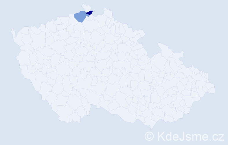 Příjmení: 'Schaubs', počet výskytů 2 v celé ČR