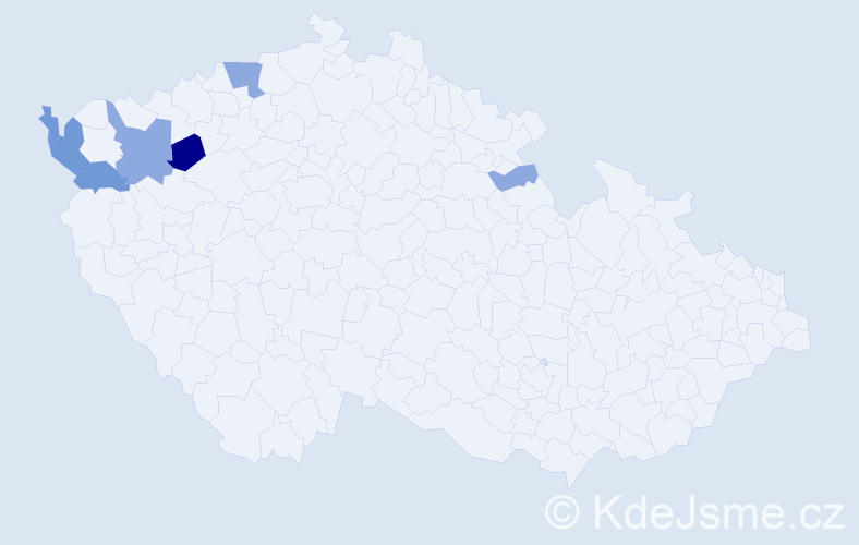 Příjmení: 'Klieberová', počet výskytů 15 v celé ČR
