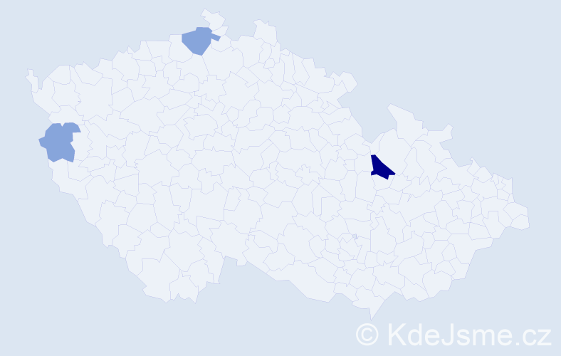 Příjmení: 'Topitsch', počet výskytů 7 v celé ČR