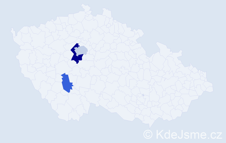 Příjmení: 'Wdowyczynová', počet výskytů 6 v celé ČR