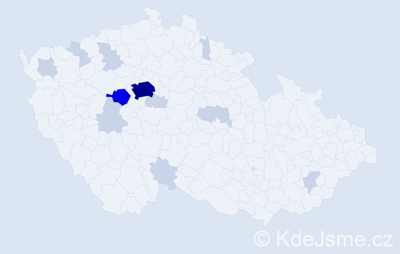 Příjmení: 'Stöcklová', počet výskytů 35 v celé ČR