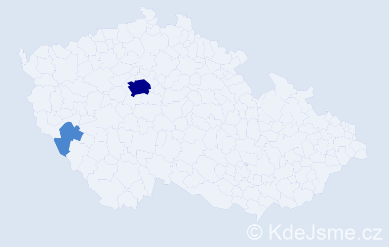 Příjmení: 'Sukhareva', počet výskytů 4 v celé ČR