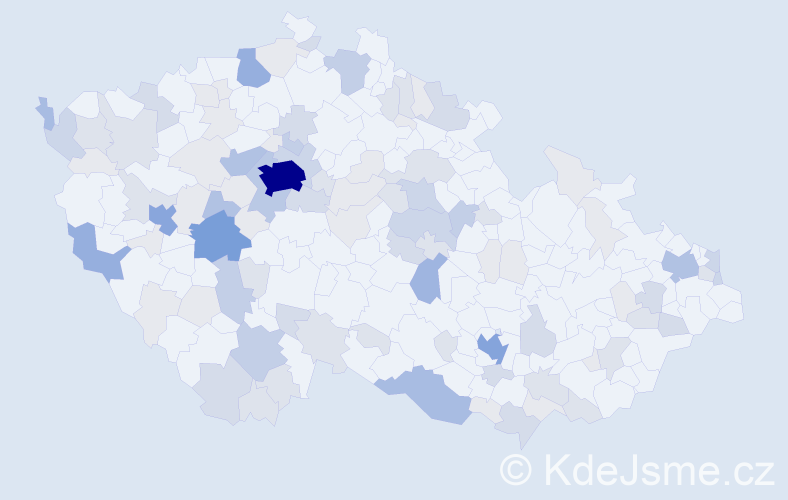 Příjmení: 'Wimmer', počet výskytů 324 v celé ČR