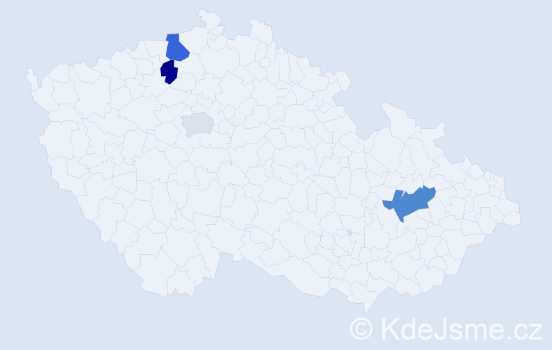 Příjmení: 'Reisenauer', počet výskytů 6 v celé ČR