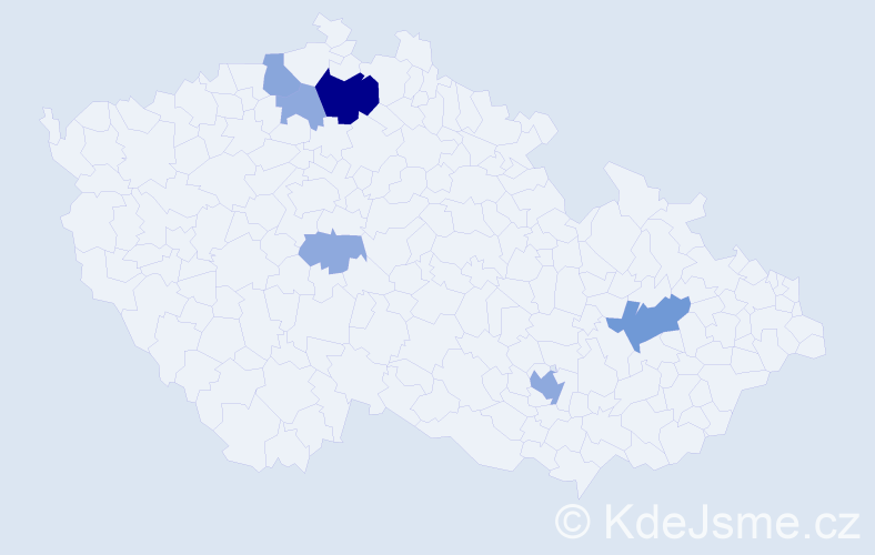 Příjmení: 'Halinárová', počet výskytů 17 v celé ČR