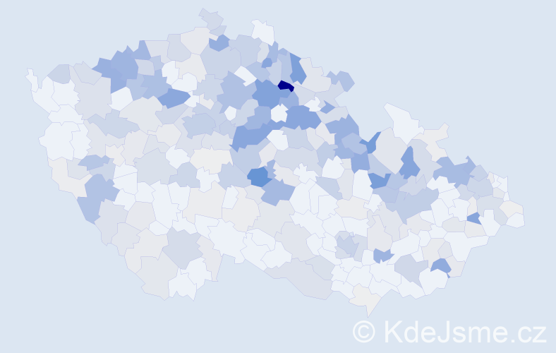 Příjmení: 'Ulrich', počet výskytů 1011 v celé ČR