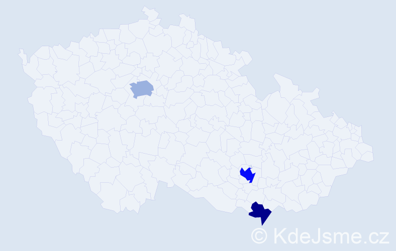 Příjmení: 'Rakowitz', počet výskytů 6 v celé ČR
