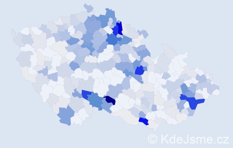 Příjmení: 'Holcová', počet výskytů 1142 v celé ČR