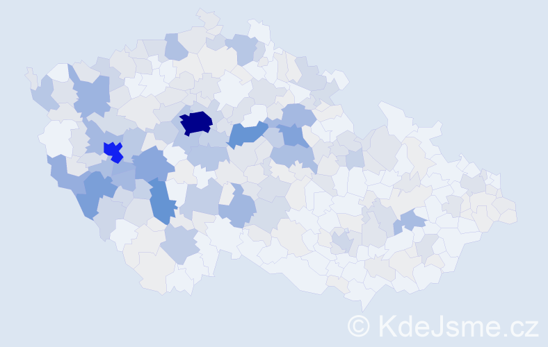 Příjmení: 'Skalová', počet výskytů 1152 v celé ČR